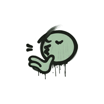 Sealed Graffiti | Chef Kiss (Cash Green) CS2 skin