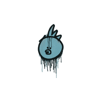 Sealed Graffiti | Bock Bock (Wire Blue) CS2 skin