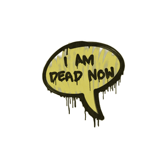 Sealed Graffiti | Dead Now (Tracer Yellow) CS2 skin