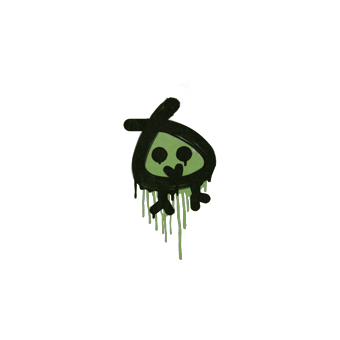 Sealed Graffiti | Little Bock (Battle Green) CS2 skin