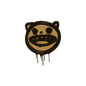 Sealed Graffiti | Happy Cat (Desert Amber) CS2 skin
