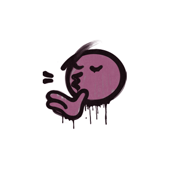 Sealed Graffiti | Chef Kiss (Princess Pink) CS2 skin
