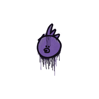 Sealed Graffiti | Bock Bock (Monster Purple) CS2 skin