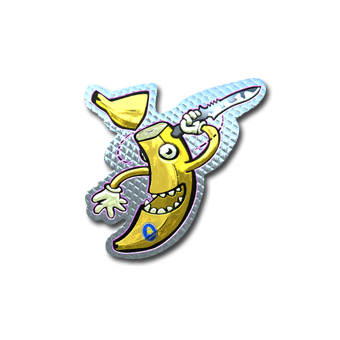 Sticker | Stupid Banana (Foil) CS2 skin