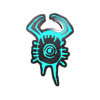 Headcrab Glyph Pin CS2 skin
