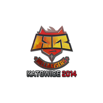 Sticker | HellRaisers (Holo) | Katowice 2014 CS2 skin