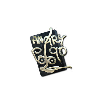 Sticker | Hello P90 (Gold) CS2 skin