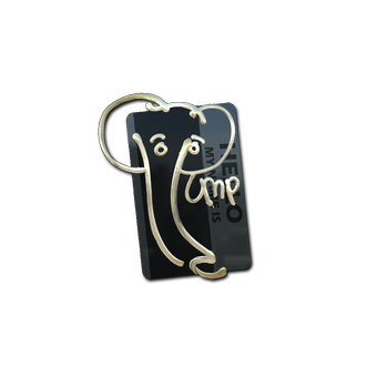 Sticker | Hello UMP-45 (Gold) CS2 skin