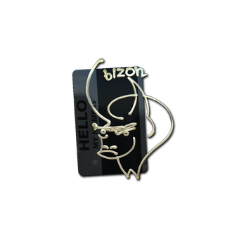 Sticker | Hello PP-Bizon (Gold) CS2 skin