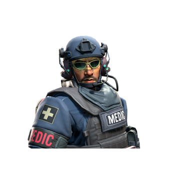 John 'Van Healen' Kask | SWAT CS2 skin