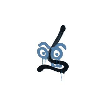 Sealed Graffiti | Recoil MP7 (Monarch Blue) CS2 skin