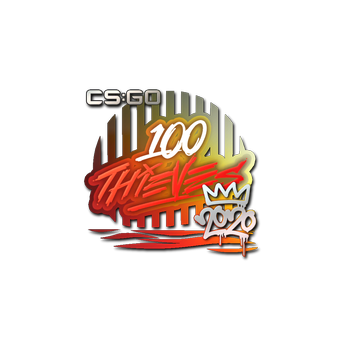 Sticker | 100 Thieves | 2020 RMR CS2 skin
