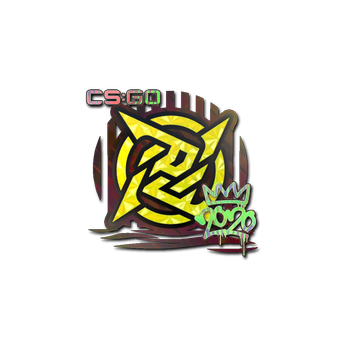 Sticker | Ninjas in Pyjamas (Holo) | 2020 RMR CS2 skin
