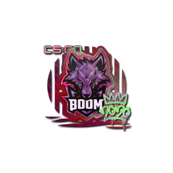 Sticker | Boom (Holo) | 2020 RMR CS2 skin