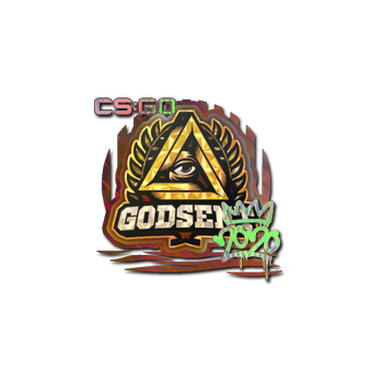 Sticker | GODSENT (Holo) | 2020 RMR CS2 skin