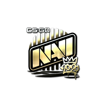 Sticker | Natus Vincere (Gold) | 2020 RMR CS2 skin
