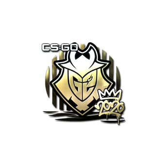 Sticker | G2 (Gold) | 2020 RMR CS2 skin