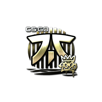 Sticker | Fnatic (Gold) | 2020 RMR CS2 skin