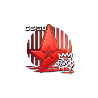 Sticker | Astralis (Foil) | 2020 RMR CS2 skin