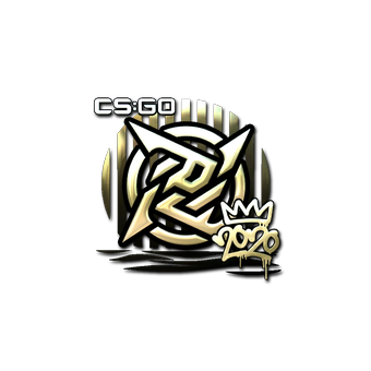 Sticker | Ninjas in Pyjamas (Gold) | 2020 RMR CS2 skin