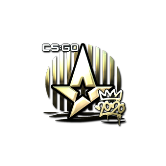 Sticker | Astralis (Gold) | 2020 RMR CS2 skin