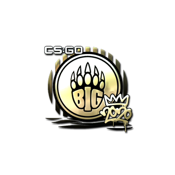 Sticker | BIG (Gold) | 2020 RMR CS2 skin
