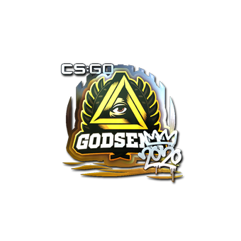 Sticker | GODSENT (Foil) | 2020 RMR CS2 skin