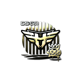 Sticker | Heroic (Gold) | 2020 RMR CS2 skin