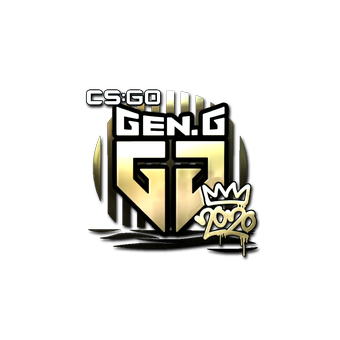 Sticker | Gen.G (Gold) | 2020 RMR CS2 skin