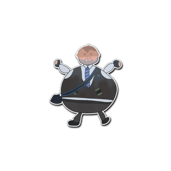 Sticker | Poorly Drawn Number K CS2 skin