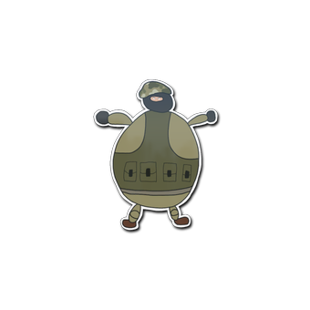 Sticker | Poorly Drawn IDF CS2 skin