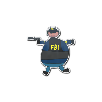 Sticker | Poorly Drawn FBI CS2 skin