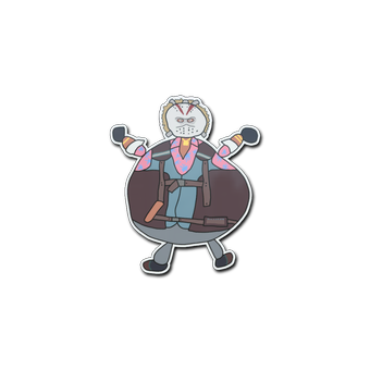 Sticker | Poorly Drawn Bloody Darryl CS2 skin