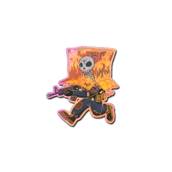 Sticker | Handle With Care (Holo) CS2 skin