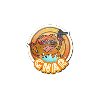 Sticker | Orange Gnar CS2 skin