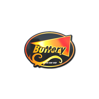 Sticker | Flame Buttery (Holo) CS2 skin