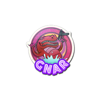 Sticker | Purple Gnar CS2 skin