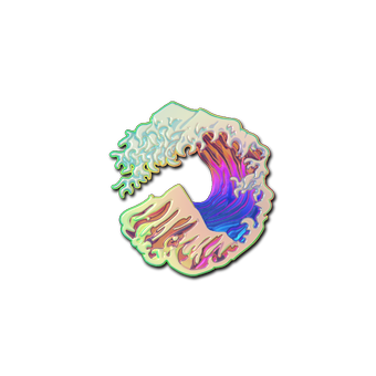 Sticker | Great Wave (Holo) CS2 skin