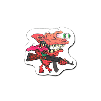 Sticker | Red Shark Shooter CS2 skin