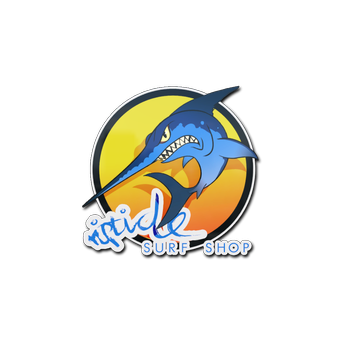 Sticker | Ocean Sunset Stabbyfish CS2 skin