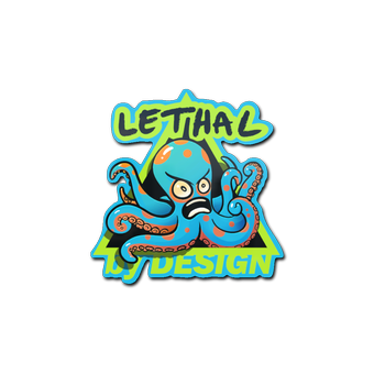 Sticker | Blue Lethal CS2 skin