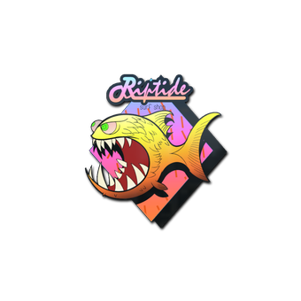 Sticker | Yellow Jaggyfish CS2 skin