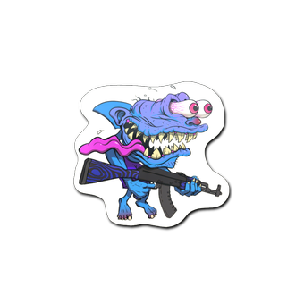 Sticker | Blue Shark Shooter CS2 skin