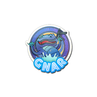 Sticker | Blue Gnar CS2 skin