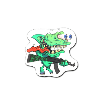 Sticker | Green Shark Shooter CS2 skin