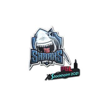 Sticker | Sharks Esports (Foil) | Stockholm 2021 CS2 skin