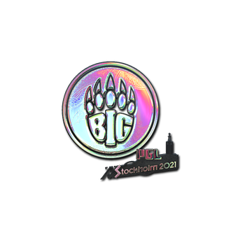 Sticker | BIG (Holo) | Stockholm 2021 CS2 skin