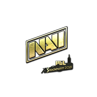 Sticker | Natus Vincere (Gold) | Stockholm 2021 CS2 skin