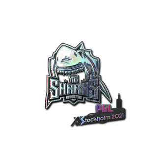 Sticker | Sharks Esports (Holo) | Stockholm 2021 CS2 skin