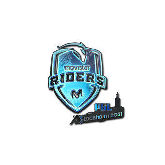 Sticker | Movistar Riders (Holo) | Stockholm 2021 CS2 skin